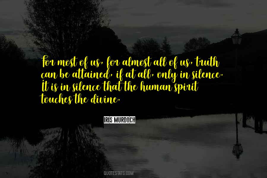 Silence Truth Quotes #317997