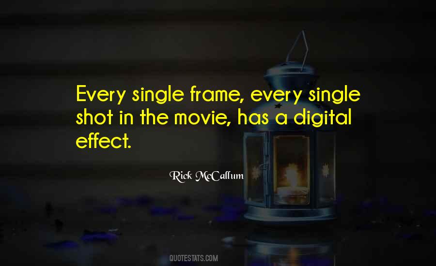 Single Frame Quotes #123727