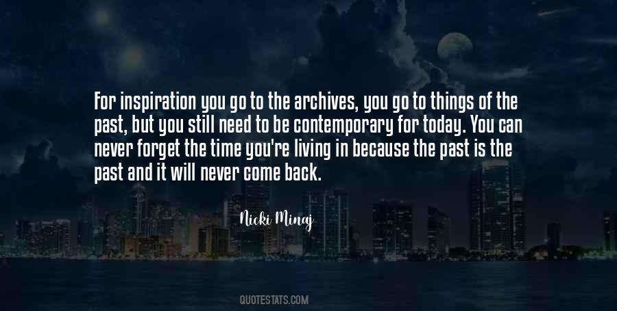The Past Is The Past Quotes #1017539
