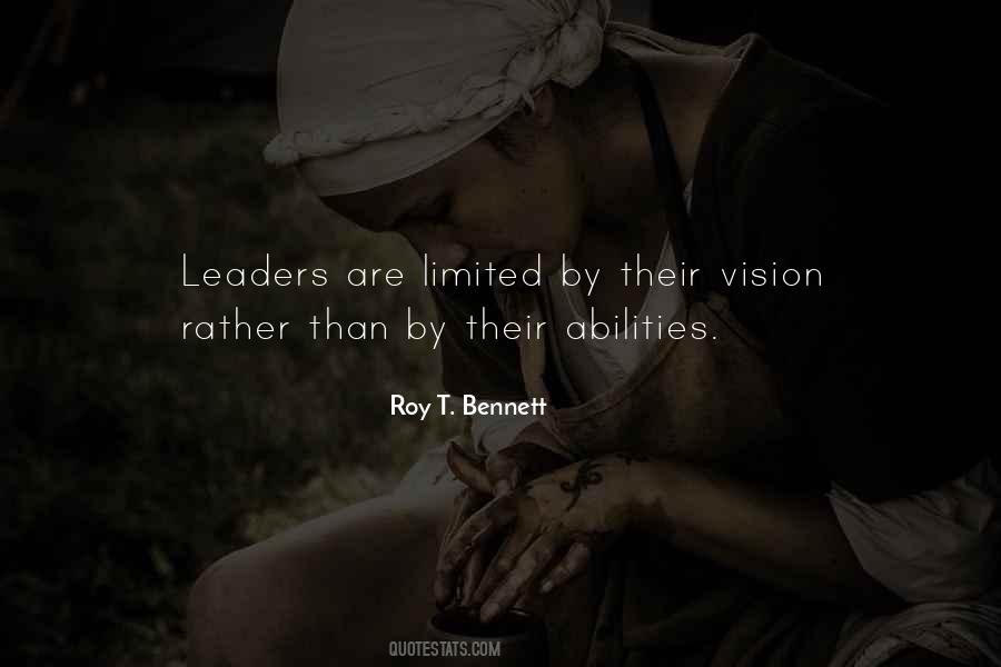 Leadership Leader Quotes #25231