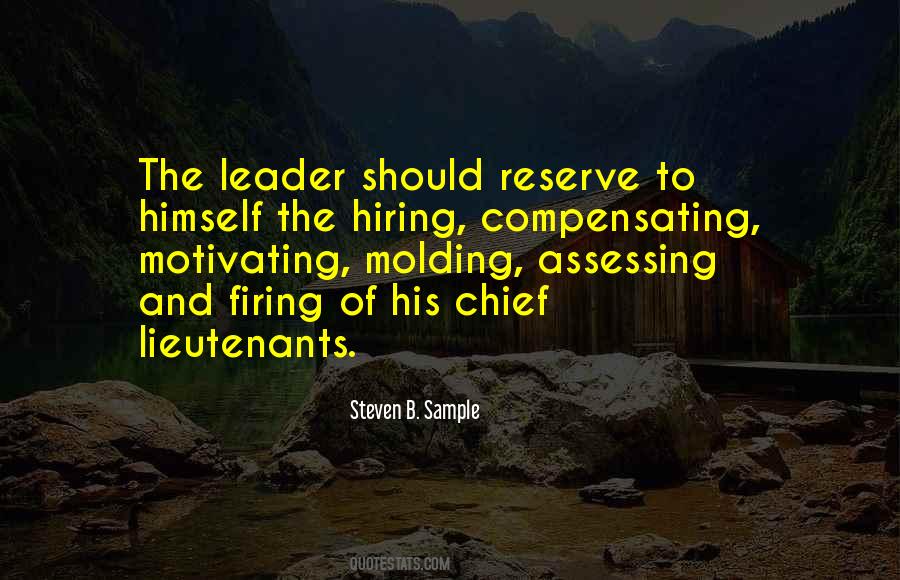 Leadership Leader Quotes #72586