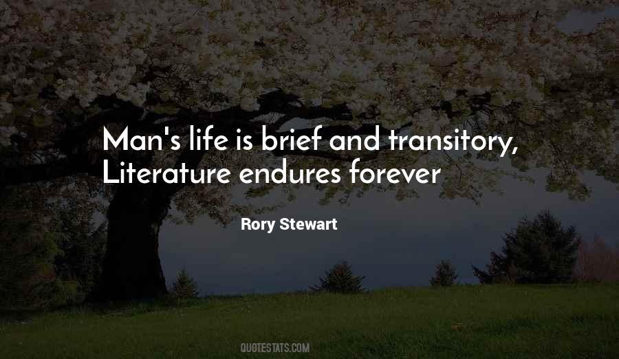 Life Is Transitory Quotes #1271698