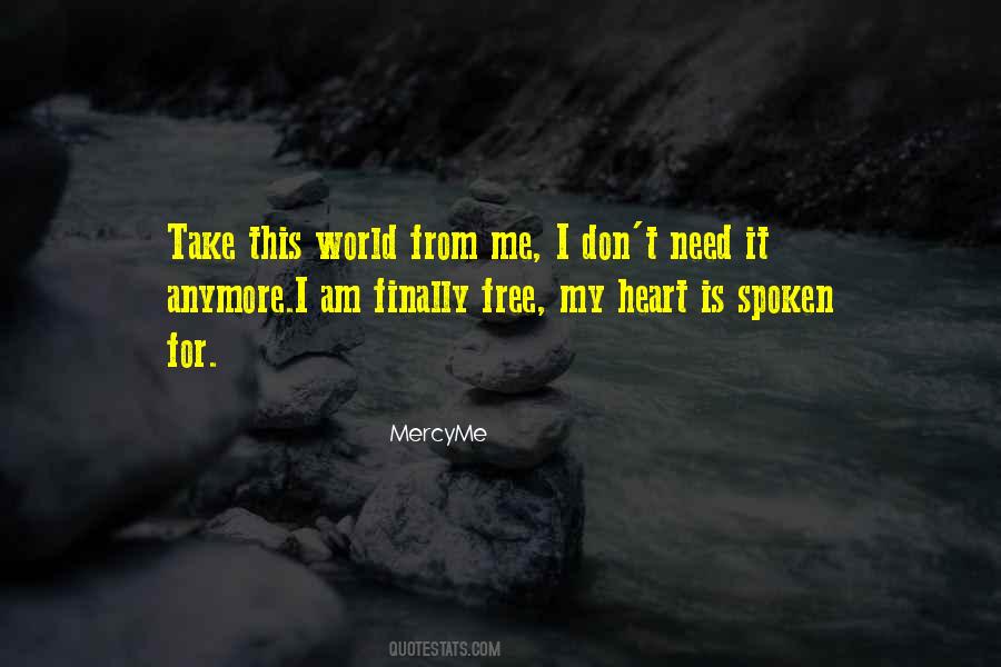 Free My Heart Quotes #1402314