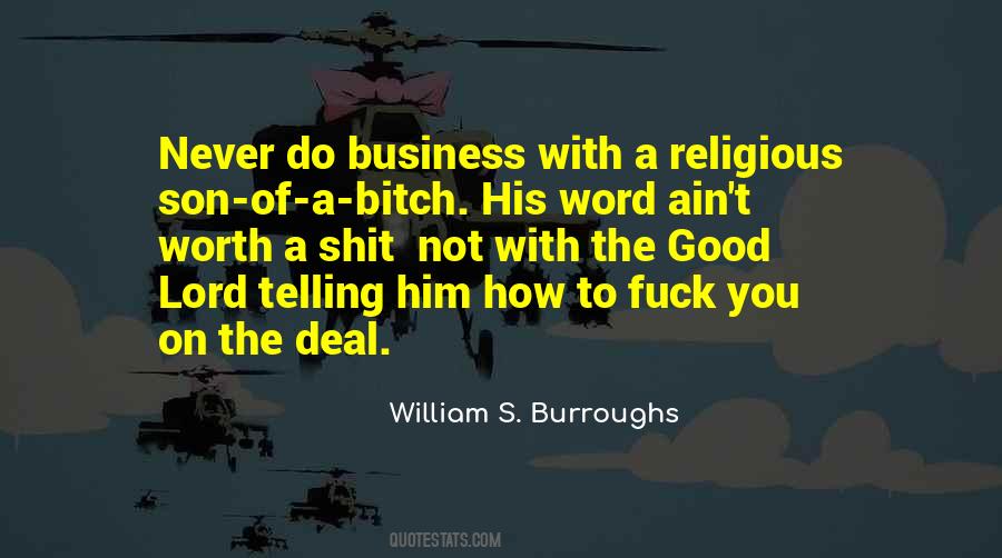 Religious Business Quotes #515900