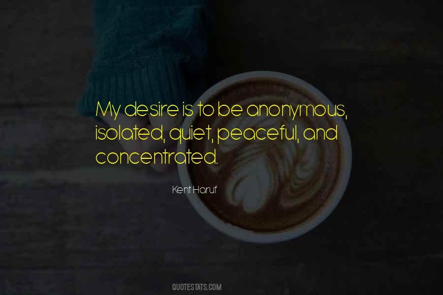 Peaceful Quiet Quotes #1709234