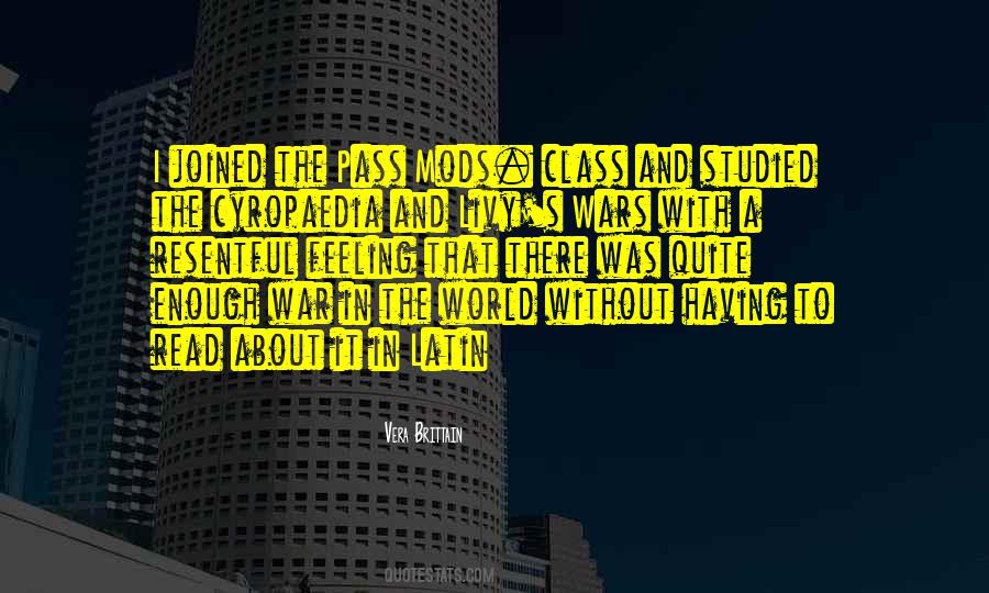 Quotes About Having A Class #1601208