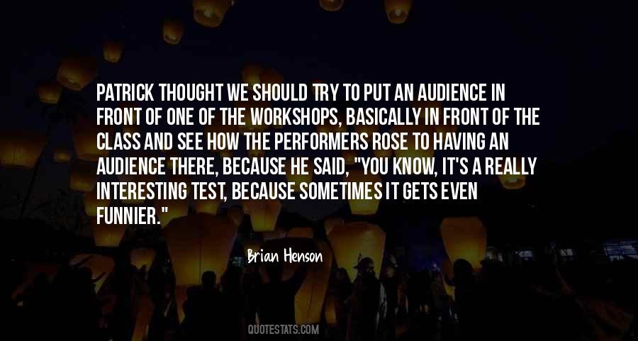Quotes About Having A Class #488085