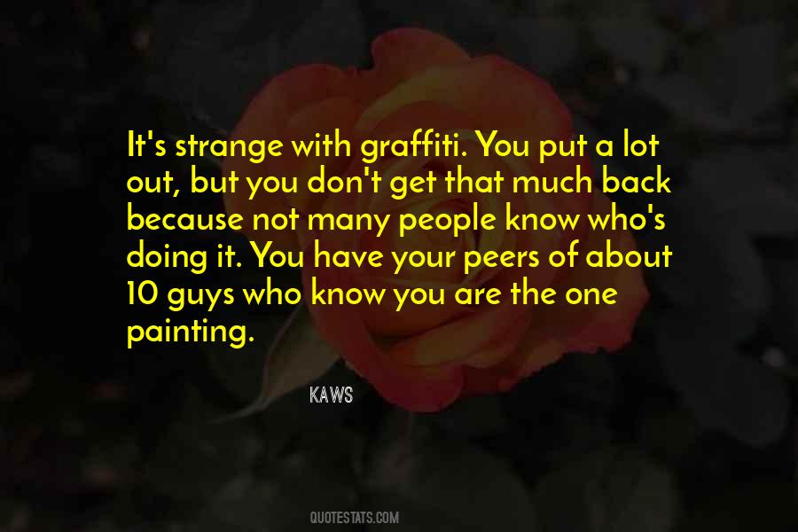 Because Of Who You Are Quotes #1114455