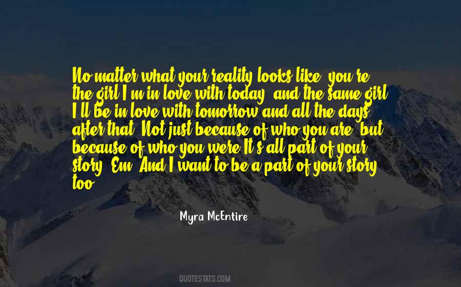 Because Of Who You Are Quotes #639411