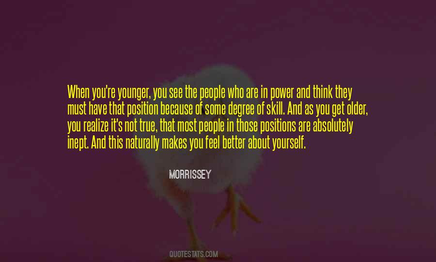Because Of Who You Are Quotes #889237