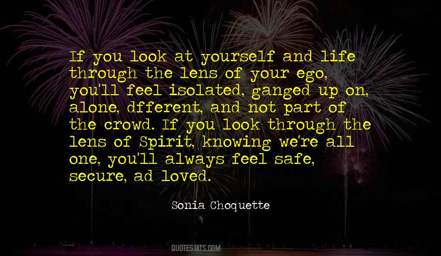 Feel All Alone Quotes #1266044