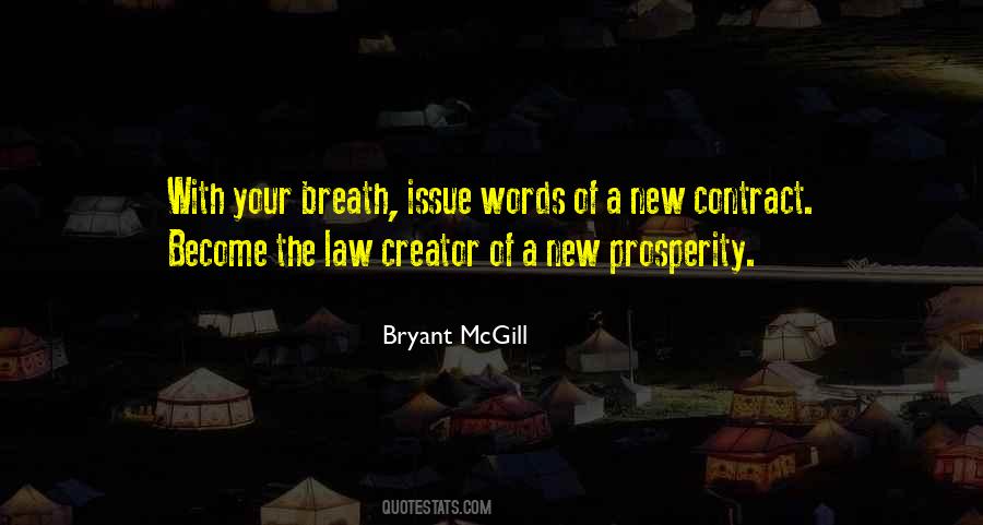 Law Of Contract Quotes #1237494