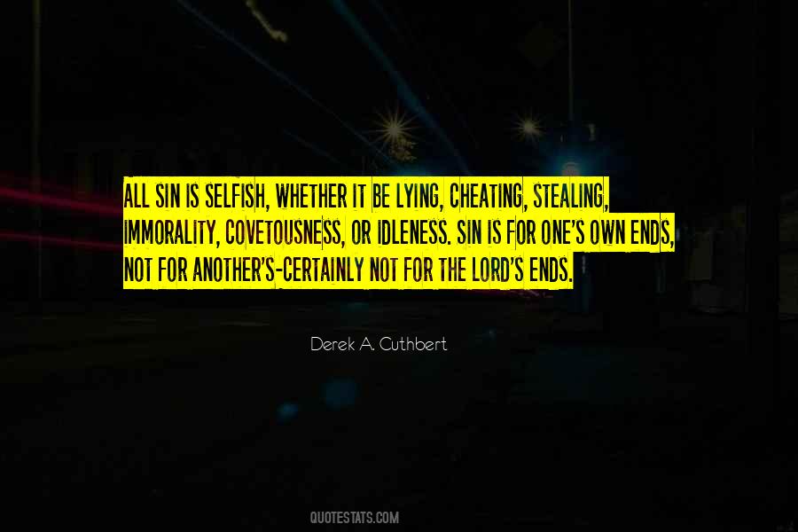 Cheating Is A Sin Quotes #770895