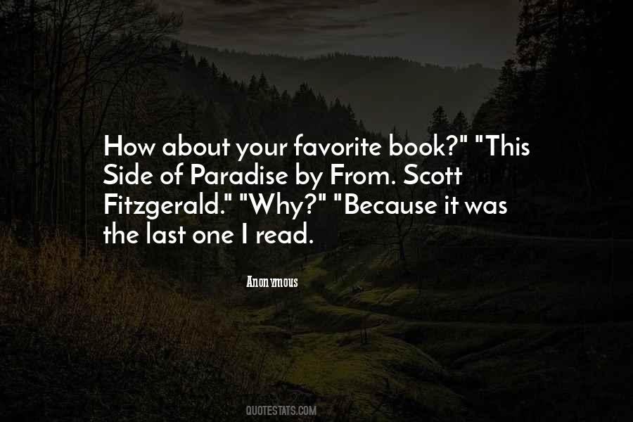 Scott Fitzgerald Book Quotes #29717