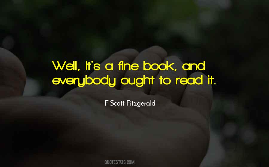 Scott Fitzgerald Book Quotes #902988