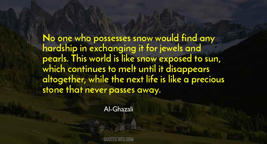 Sun In Snow Quotes #1615426
