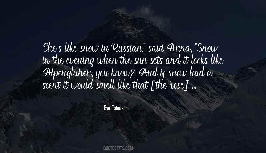 Sun In Snow Quotes #430805