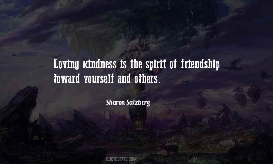 Friendship And Kindness Quotes #1792016