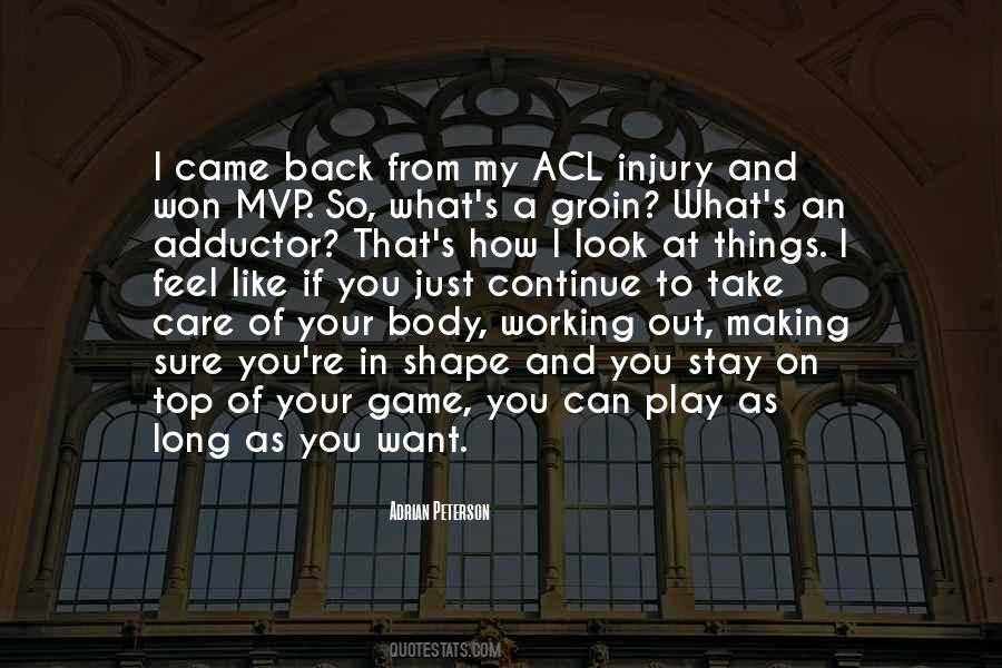 Back Injury Quotes #557431