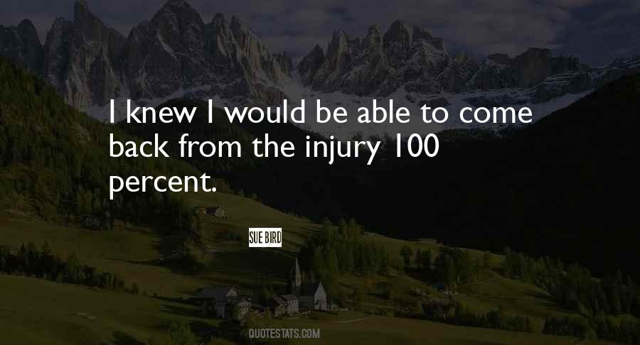 Back Injury Quotes #95739