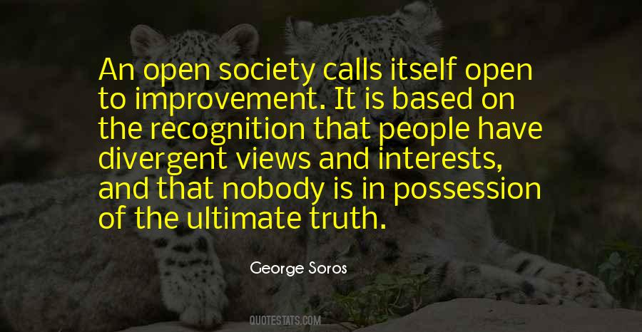 Society Truth Quotes #260546