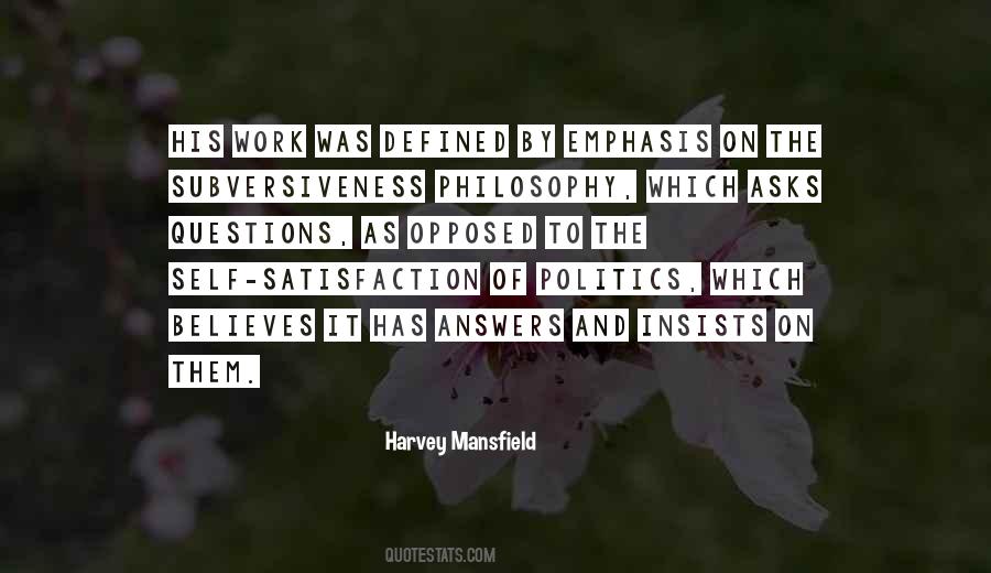 Philosophy Politics Quotes #1197929