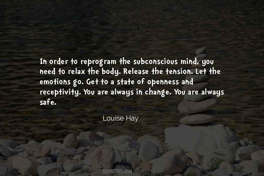 Relax My Mind Quotes #571956