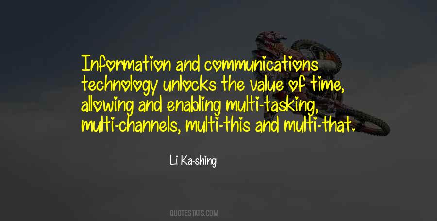 Value Of Communication Quotes #1591403