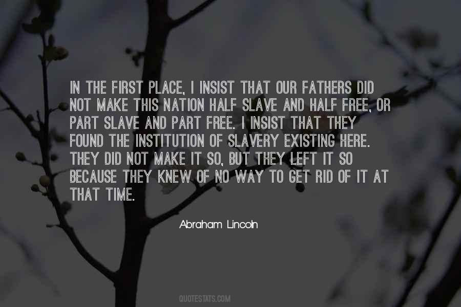 Free Slavery Quotes #1474796