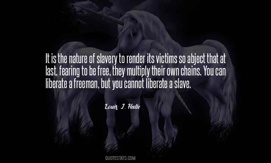 Free Slavery Quotes #51864