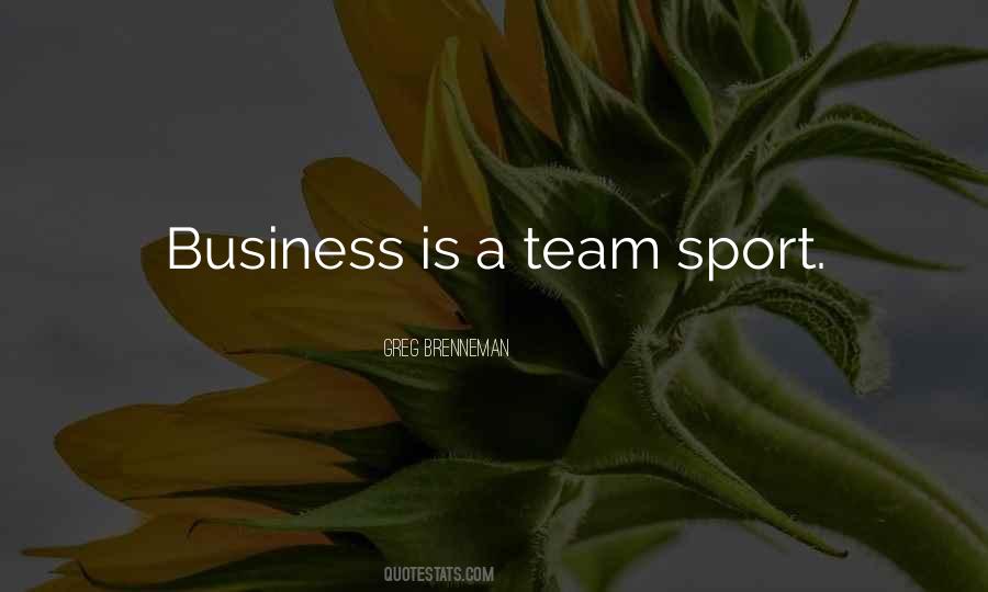 Sports Business Quotes #1730593