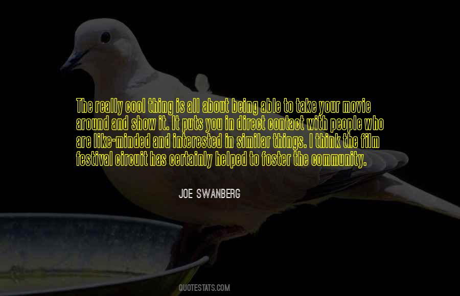 Joe Cool Quotes #749339