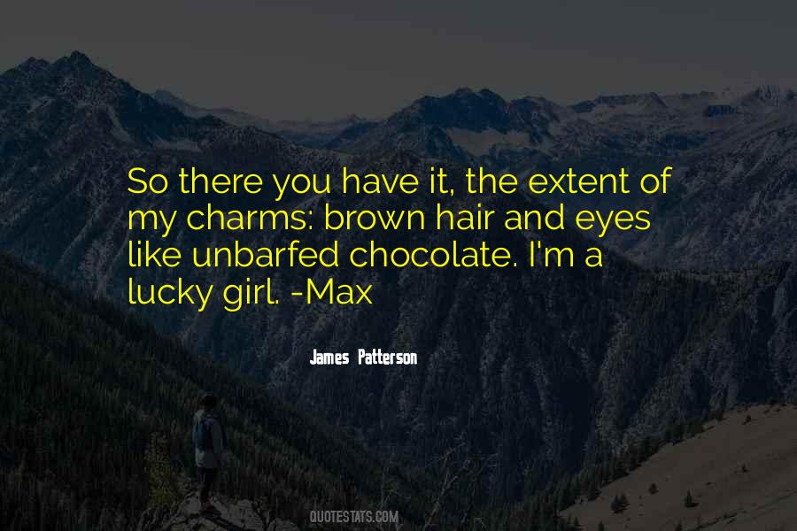 Girl Chocolate Quotes #99705