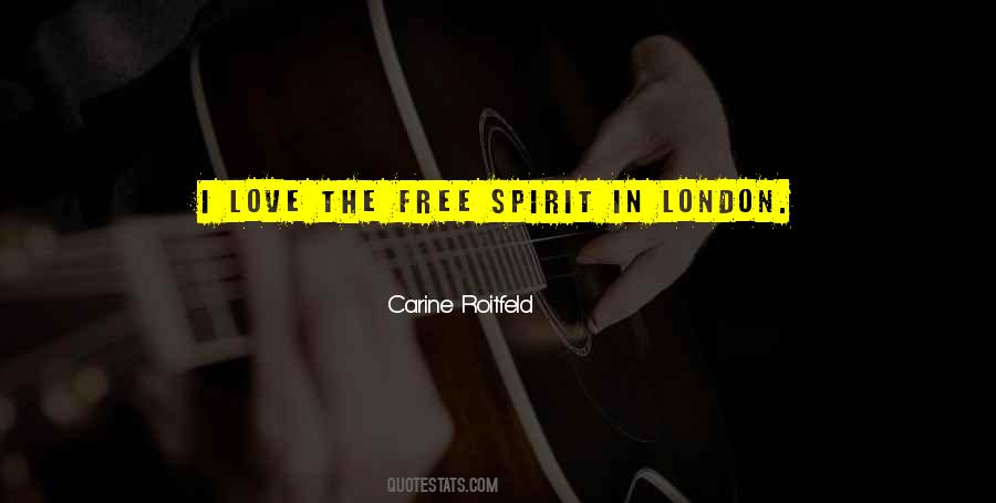 Free Spirit Love Quotes #1288136