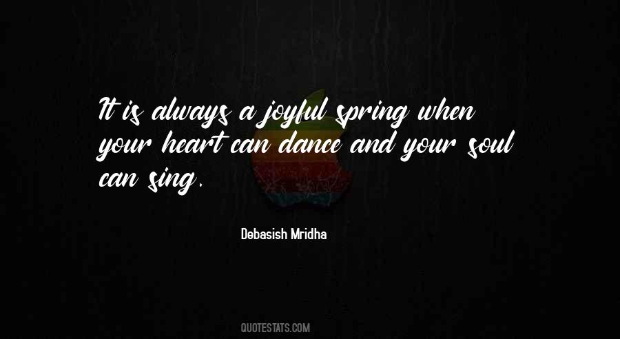 Spring Dance Quotes #1269196