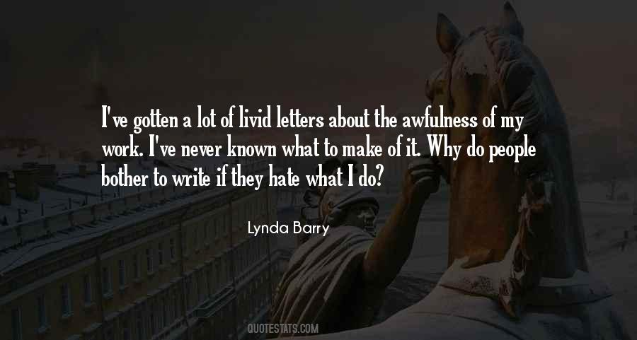 Why Do I Write Quotes #1007836