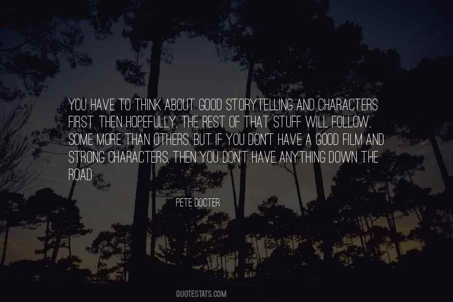 Road To Character Quotes #931765