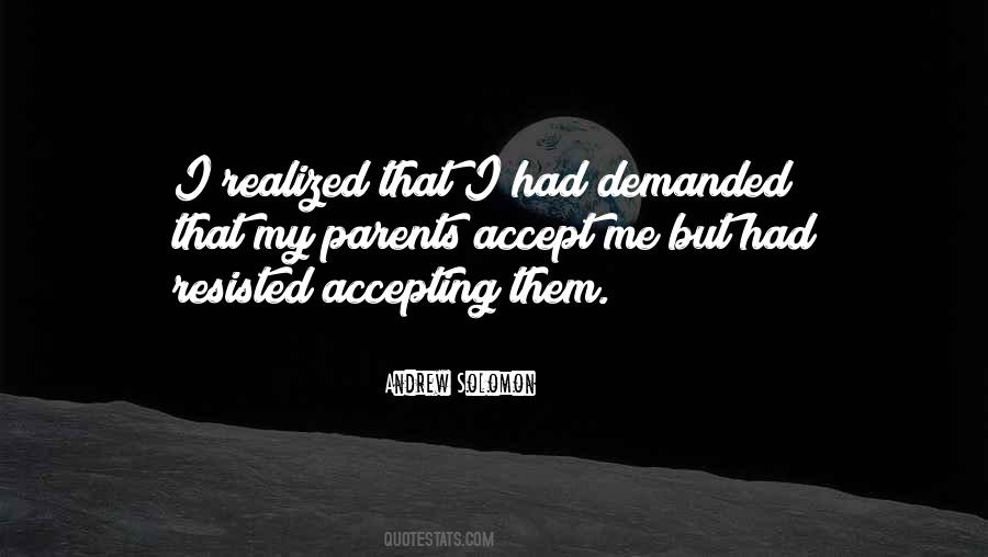 Accepting Me Quotes #1086246