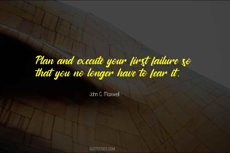 First Failure Quotes #1180597