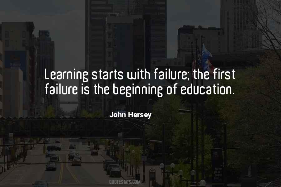 First Failure Quotes #459638