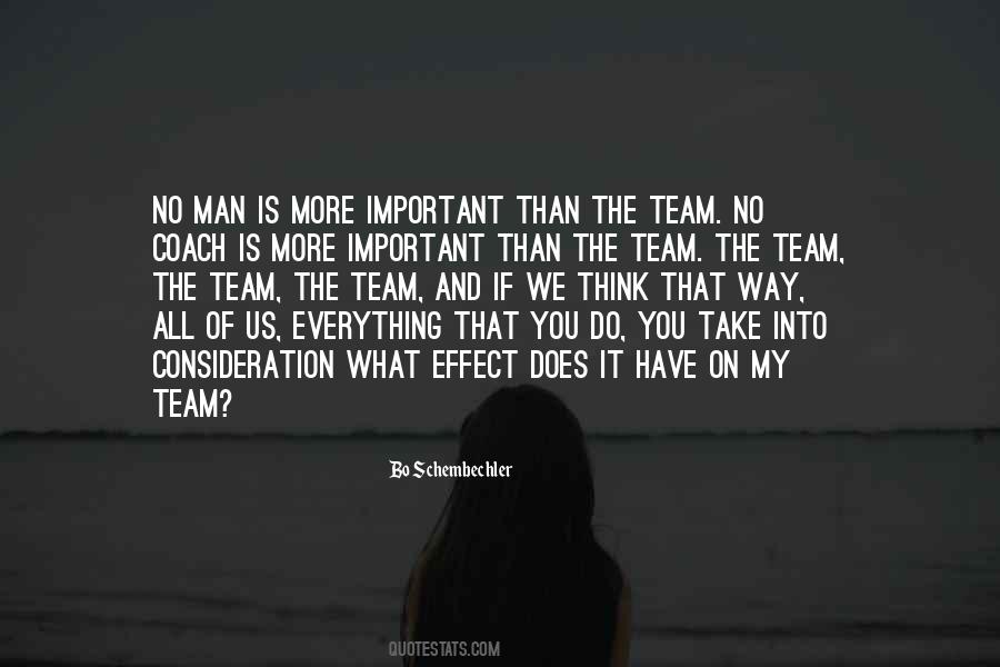 Team Man Quotes #1275999