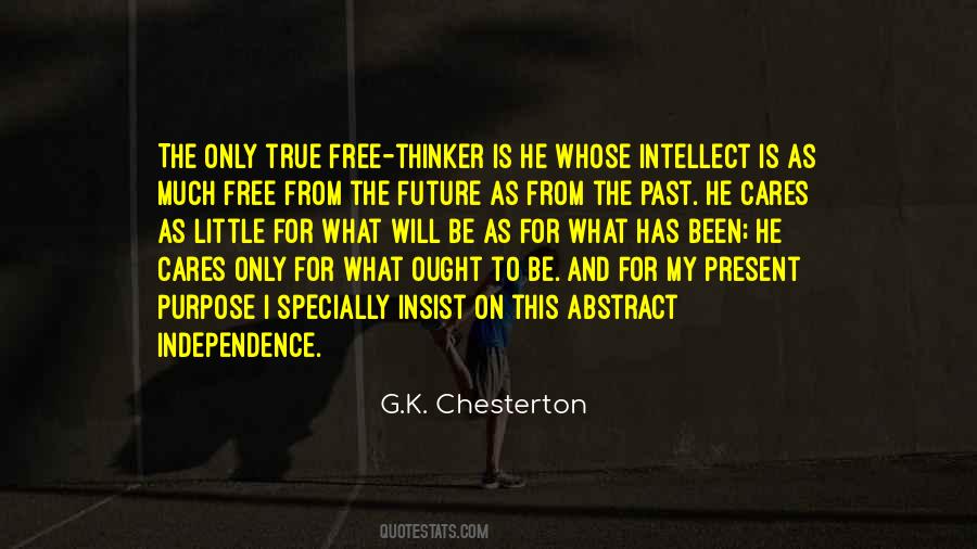 Free Thinker Quotes #1716655