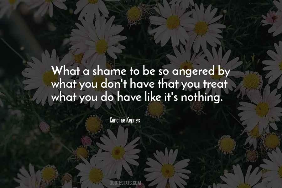 No More Shame Quotes #25001