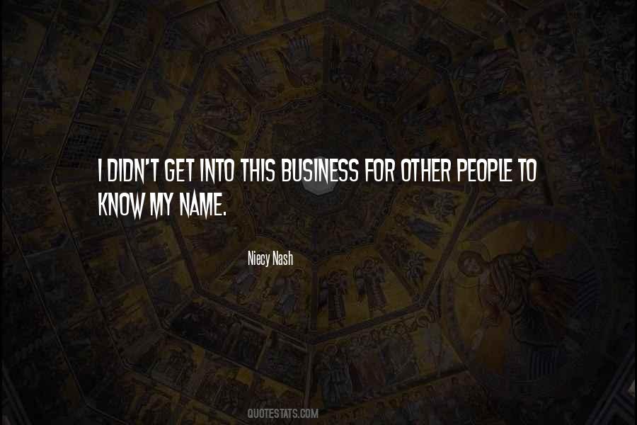 Business Name Quotes #835932