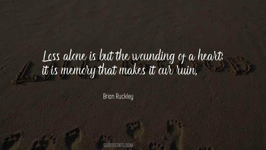 Moving Alone Quotes #1076242