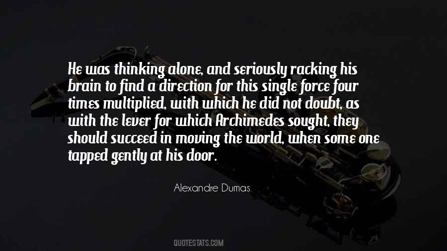 Moving Alone Quotes #1808314