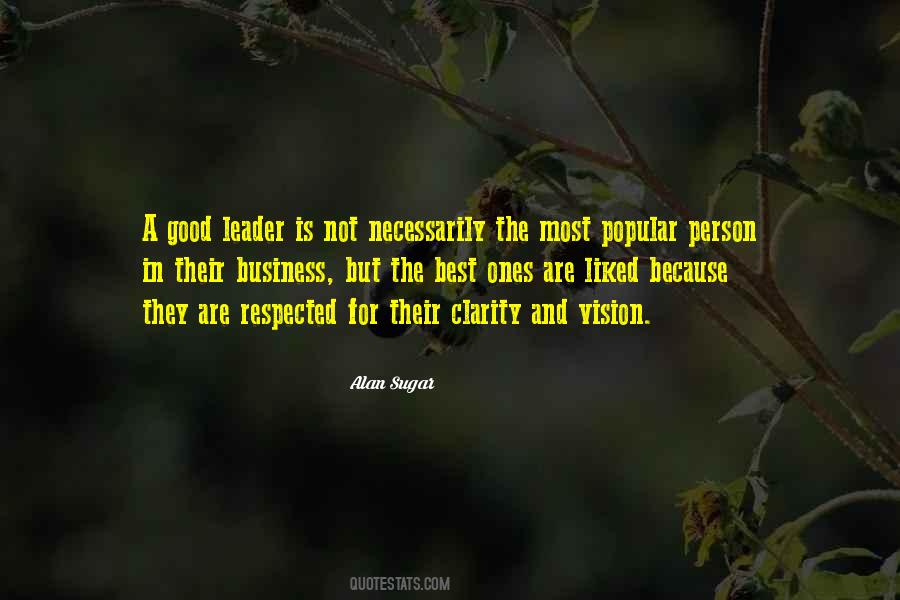 Popular Leader Quotes #1499127