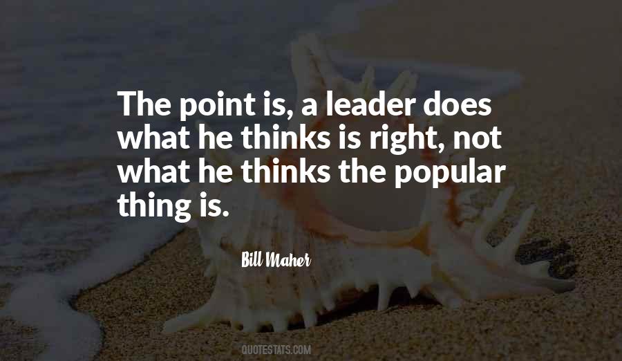 Popular Leader Quotes #1592262