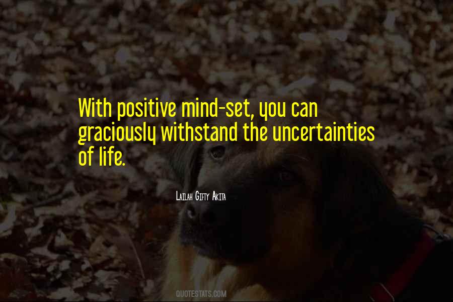 Positive Mind Positive Life Quotes #748139