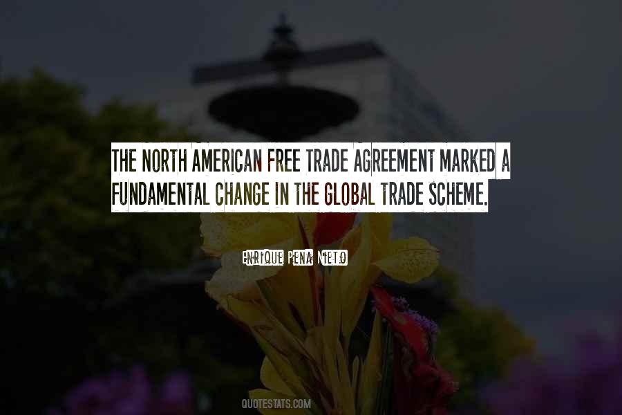 Free Trade Agreement Quotes #1426216